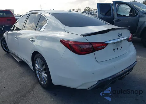 2020 Infiniti Q50 Luxe z USA, uszkodzony, nr VIN JN1EV7AP9LM203951